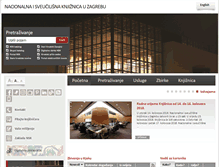 Tablet Screenshot of nsk.hr